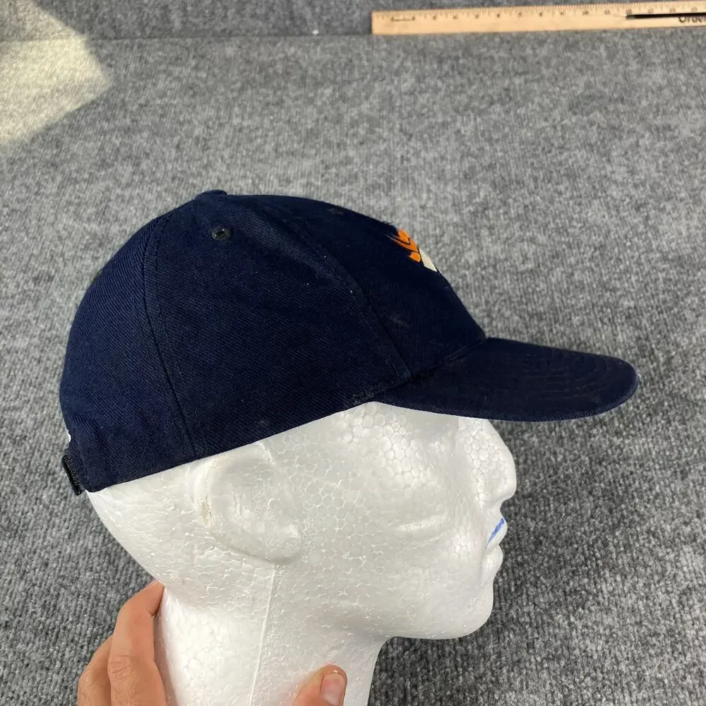 Denver Broncos Hat Navy Blue Adjustable Wool Blend NFL Football Cap‎